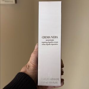 Giorgio Armani White Crema Nera Moisturizer.
Sealed!